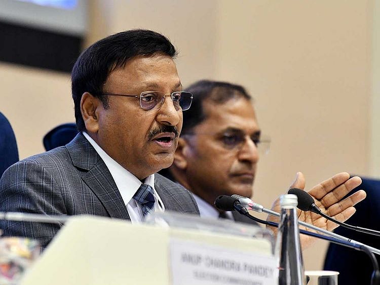 Chief Election Commissioner Rajiv Kumar karnataka