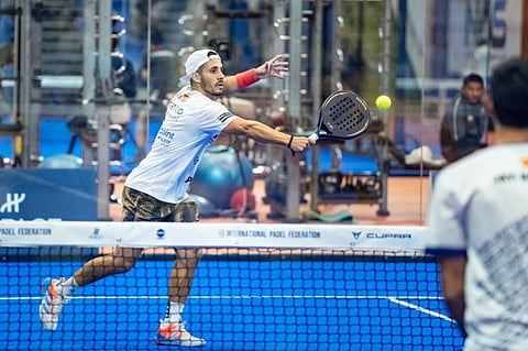 The padel competitions are held in seven different categories, including the local category, at the NAS Sports Tournament.