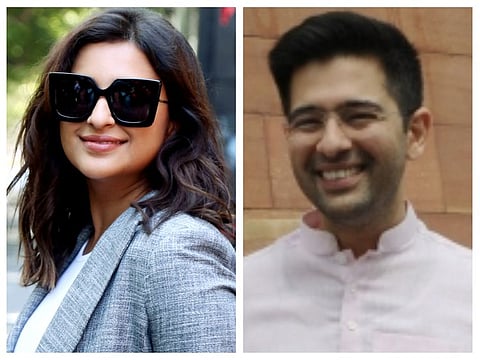 Parineeti Chopra and Raghav Chadha