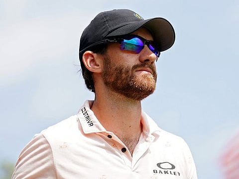 Patrick Rodgers leads in weather delayed Texas Open