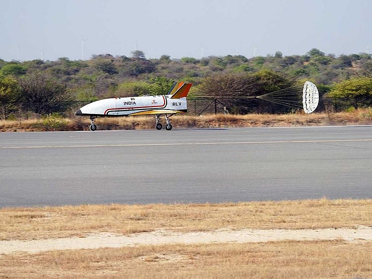 ISRO space test rocket shuttle