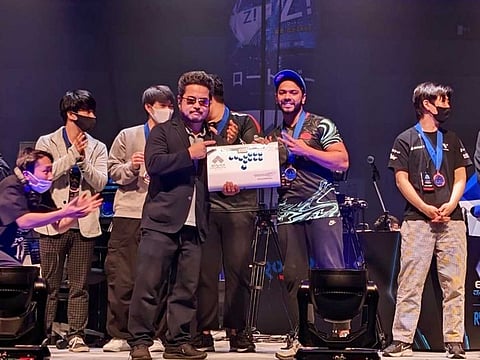 Pakistani gamer Arslan Ash wins Tekken 7 tournament at EVO Japan 2023.