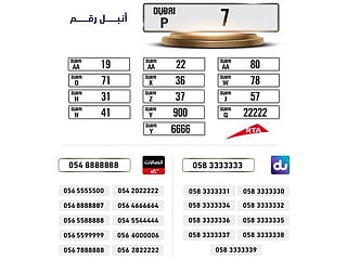 1 Billion Meals: UAE entities etisalat, du and RTA to auction special numbers