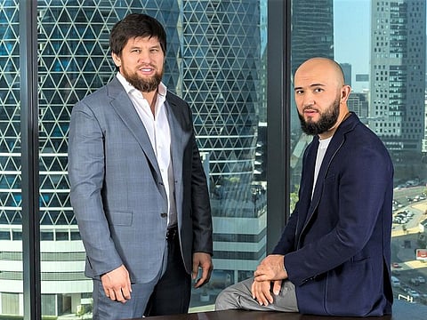 Rashit Makhat (left) and Abdumalik Mirakhmedov of Scalo Technologies.