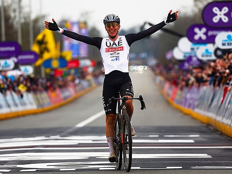 The victory was the 56th for Pogacar in his career and 10th in 2023, while for UAE Team Emirates the seasonal successes are now 17.