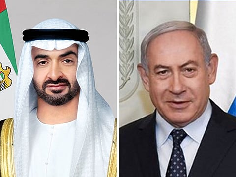 Sheikh Mohamed received a phone call from Benjamin Netanyahu.
