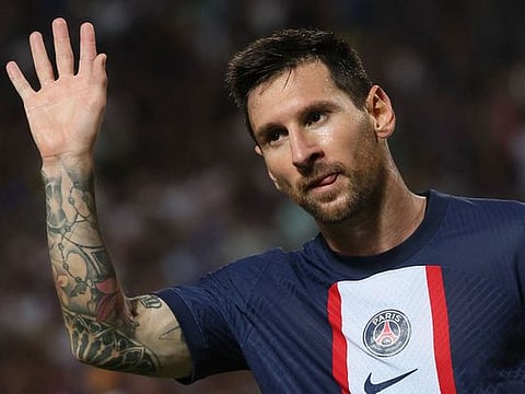 Snubbed... Argentine great Lionel Messi.