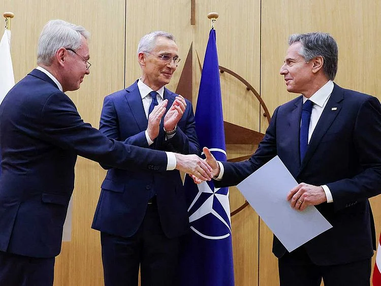 nato finland blinken