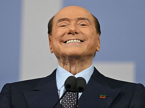 Berlusconi sits in the Senate (upper house) of the Italian parliament.