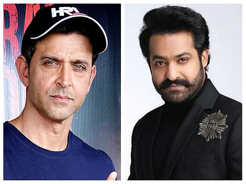 Hrithik Roshan and Junior NTR