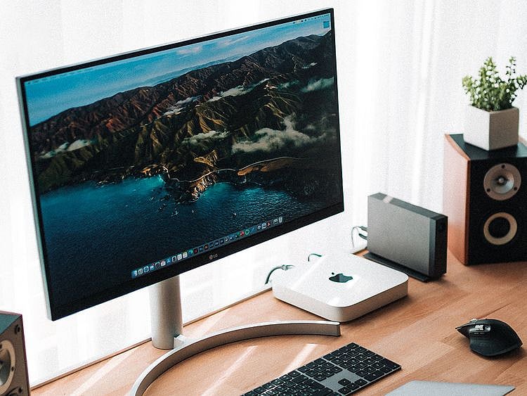 desktop computer mac mini stock