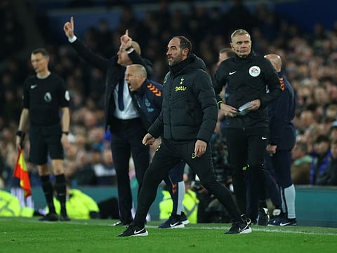 Tottenham Hotspur manager Cristian Stellini.