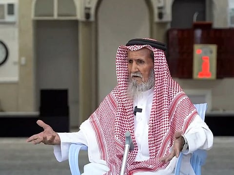 Em Ali says he learnt how to recite the adhan from his father.