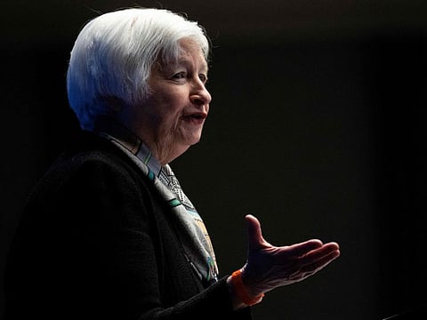 Yellen said she is committed to ensuring that all deposits are safe and monitoring banking system conditions.