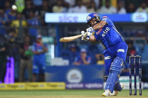 Mumbai Indians' captain Rohit Sharma.
