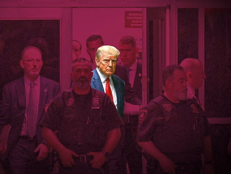 Trump arrest OPN