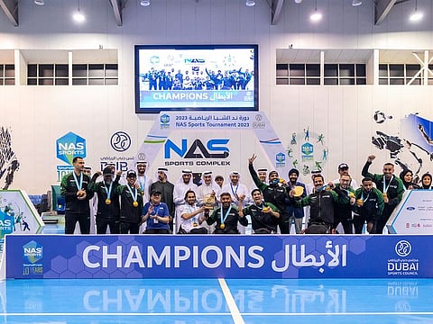 Riding on a superb performance by former Egyptian national team player Ashraf Abuzed, the Dubai Police General Command team led for the majority of the game and never trailed in the second half. Later, they wrapped up the match without much fuss.