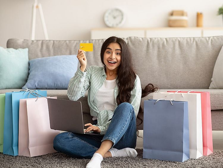 online shopping stock