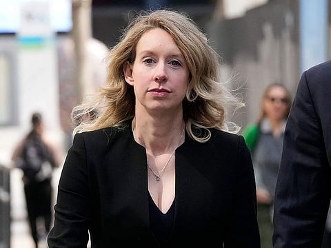 Former Theranos CEO Elizabeth Holmes.