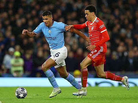 Manchester City's Rodri has previously said players could go on strike