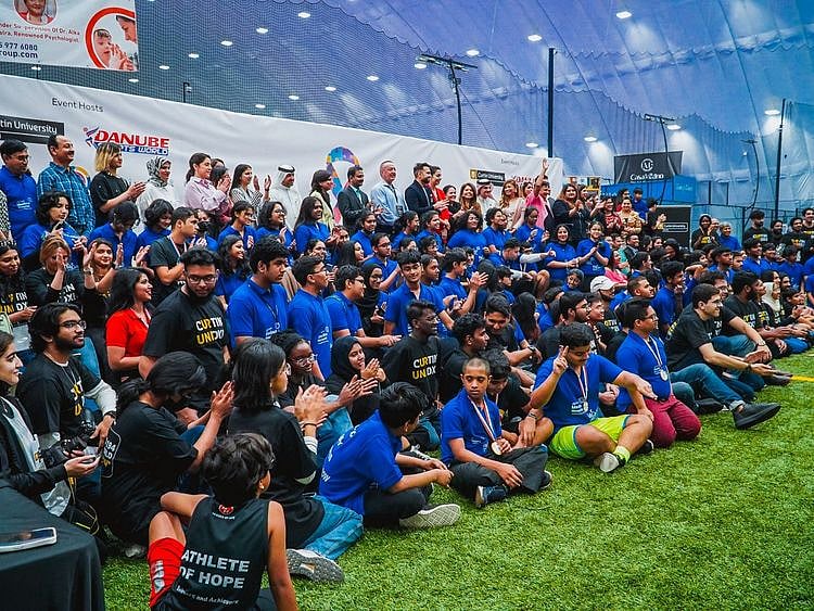 Group photo autism transformation carnival