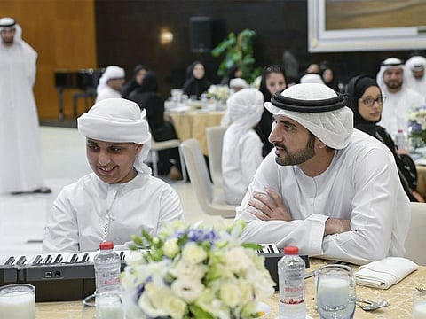  Sheikh Hamdan highlighted Dubai’s keenness to empower people of determination and accelerate their integration as productive members of society. 