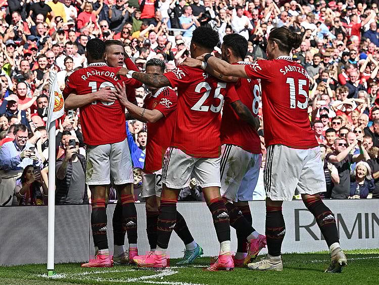 Manchester United's midfielder Scott McTominay