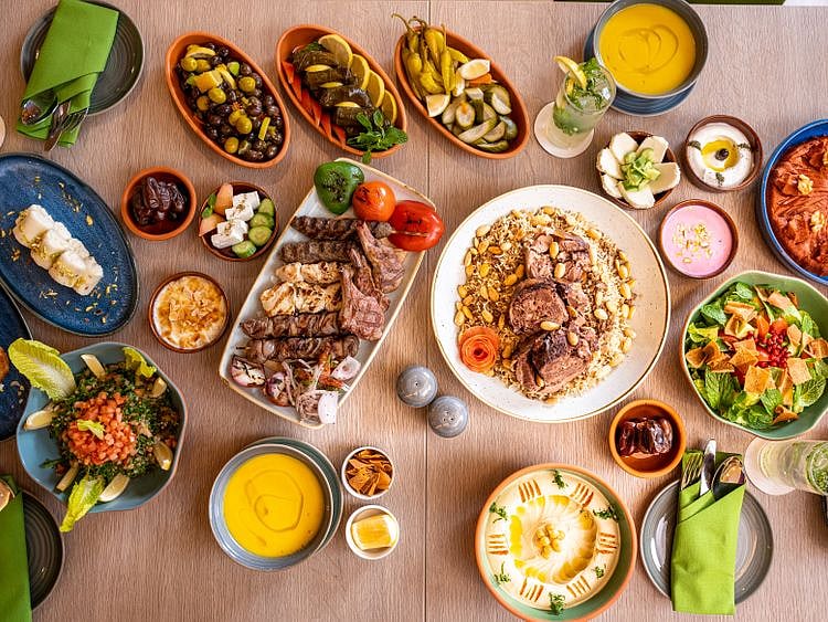 Eid food spread