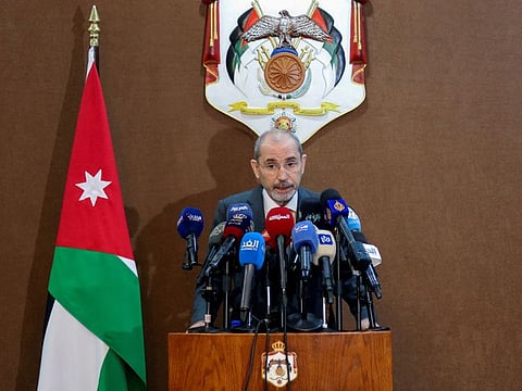 Jordan's Foreign Minister Ayman Safadi  raised the peace plan with Assad when they met in Damascus in February in the first such visit by a senior Jordanian official since the Syrian conflict.