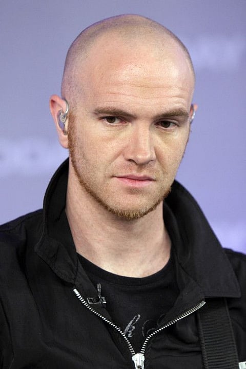File photo of Mark Sheehan, guitarist of the Irish band The Script.