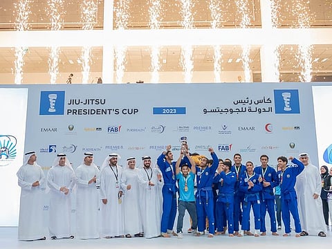 Baniyas and Al Ain dominated in the Jiu-Jitsu President's Cup finals. 