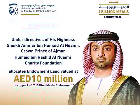 The campaign is organised by Mohammed bin Rashid Al Maktoum Global Initiatives