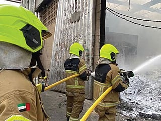Overnight Dubai South fire caused by workshop accident