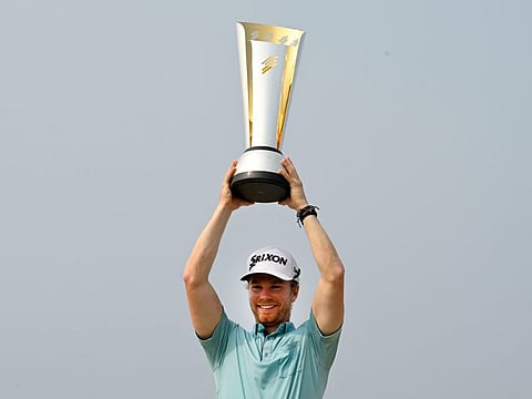 Winner of the International Series - Vietnam, Kieran Vincent on the Asian Tour