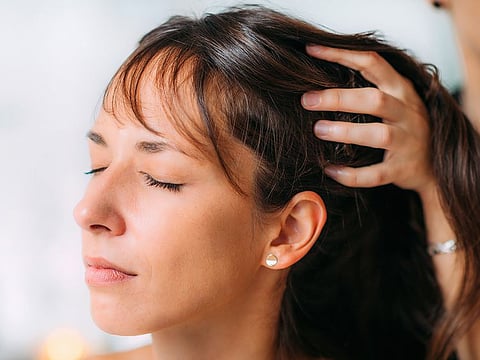 A good scalp massage benefits your blood circulation. Apart from being relaxing and letting you unwind, it also helps your hair growth. But first of all, before anything else - remember to be gentle