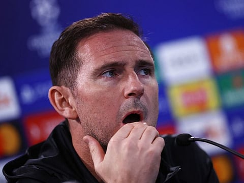 Chelsea manager Frank Lampard.