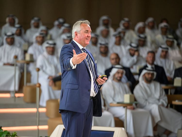 steve cockram at majlis mbz 2023