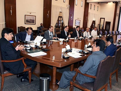Sindh Chief Minister Syed Murad Ali Shah chairs meeting of board of governors of Sindh Education Foundation.