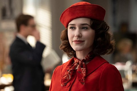 Rachel Brosnahan in 'The Marvelous Mrs. Maisel'.
