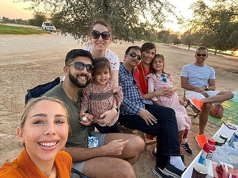 Dr Samina Khatib and her husband Suhel welcomed their sons and families to their home for Eid. It was a warm family reunion.