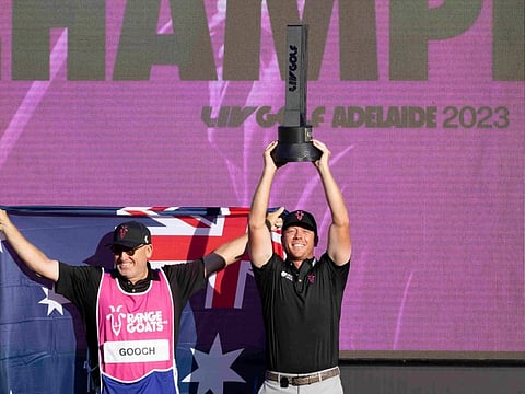 Talor Gooch won three titles on the LIV Golf circuit last year