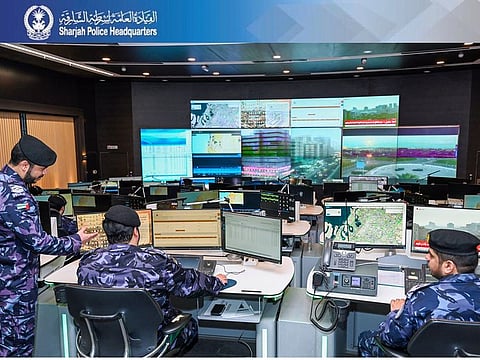 Sharjah Police Central Operations Room