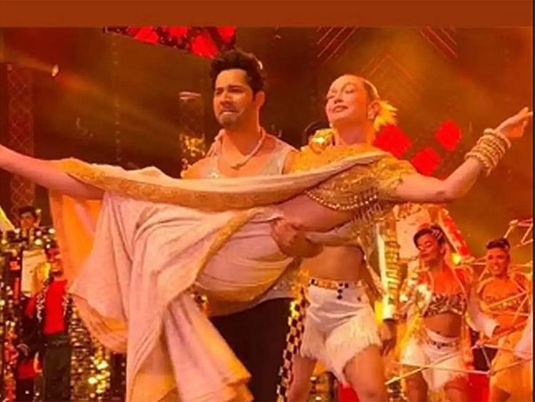 Varun Dhawan and Gigi Hadid