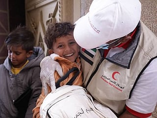 
See how the Emirates Red Crescent helped 228 million people in 128 countries 
