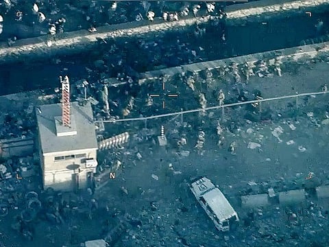A suicide bomber detonated an explosion outside the Kabul airport that killed 13 service members and about 170 Afghans.