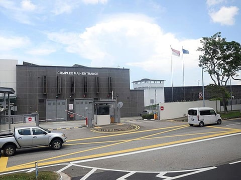 A view of the Singapore Prison Service main entrance. Singapore on Wednesday executed a man accused of coordinating a cannabis delivery, despite pleas for clemency from his family and protests from activists that he was convicted on weak evidence. 