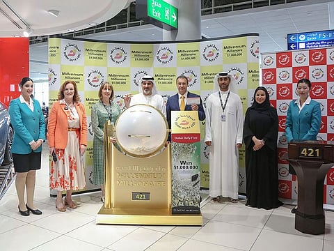 The latest round of Dubai Duty Free Millennium Millionaire draw.
