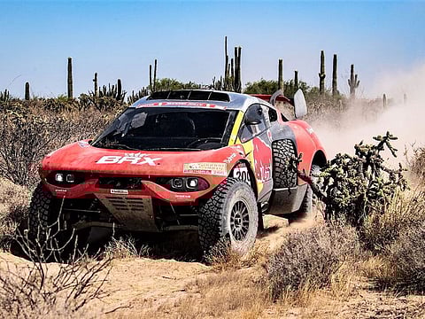 Sebastien Loeb and Fabian Lurquin were in the lead before an accident dashed their dreams in Mexico.
