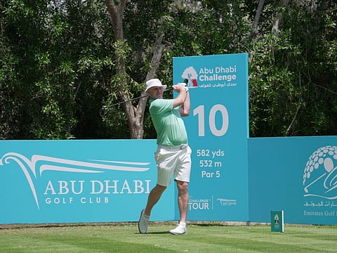 Scotland's Stephen Gallacher shot a first round of 69 in today's first round in the Abu Dhabi Challenge