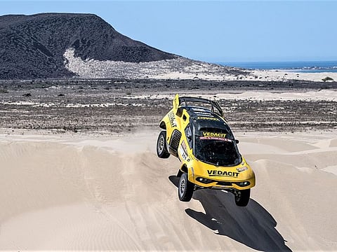 Marcos Baumgart and Kleber Cincea, the WRRC debutants, recorded an impressive third fastest time on the day.